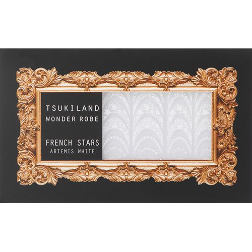 ♪【TSUKILAND WONDER ROBE】ラインフィルム フレンチスターズ ARTEMIS WHITE【お取り寄せ】【ゆうパケット】