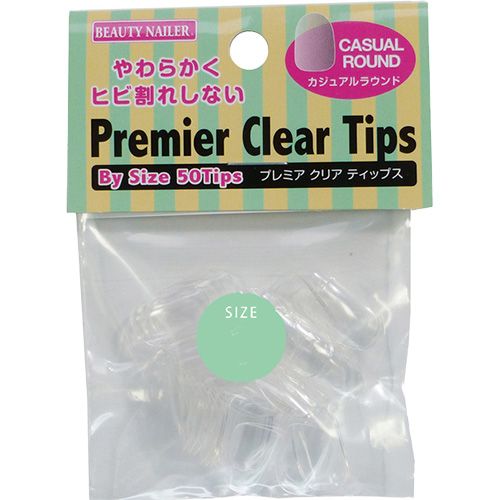 プレミアムクリアティップス カジュアルラウンド(50枚) #6【ゆうパケット】