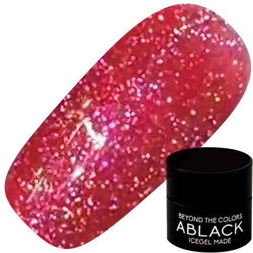 ABLACK コズミックフラッシュオンオフジェル 1650 レッドスーパーノヴァ【ゆうパケット】
