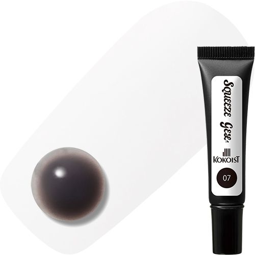 ♪Squeeze Gel(スクイーズジェル)10g 07 Sheer Black【お取り寄せ】【ゆうパケット】