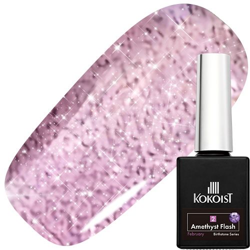 ♪フラッシュカラージェル 8g F02 Amethyst Flash