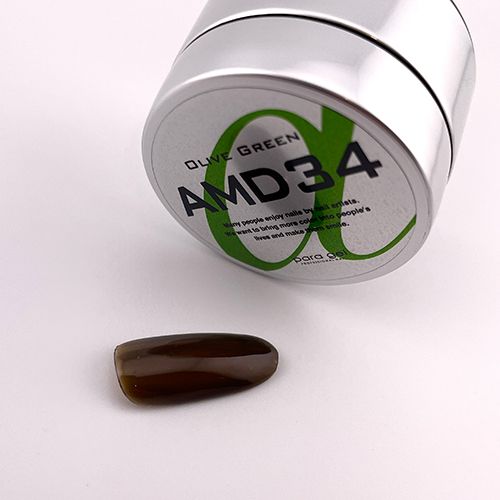 アートカラージェル4g AMD34 オリーブグリーン【お取り寄せ】【ゆうパケット】