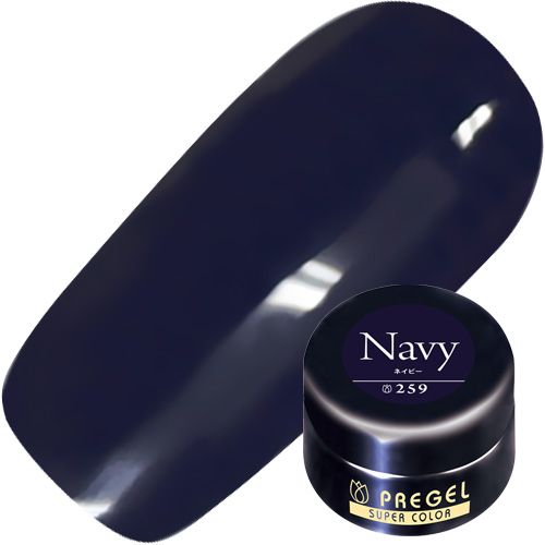 ♪カラーEX4g 259 ネイビー【ゆうパケット】