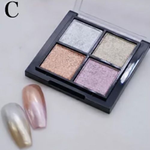 ♪4カラーアイシャドーミラーパウダーC【ゆうパケット】