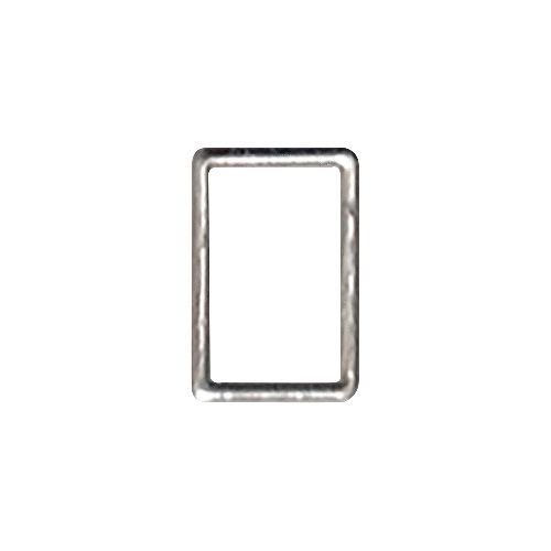 【Hanakoプロデュース】Kyasha オブロング シルバー 6mm 20個【お取り寄せ】【ゆうパケット】