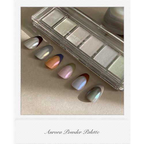 ☆♪オーロラパウダーパレット