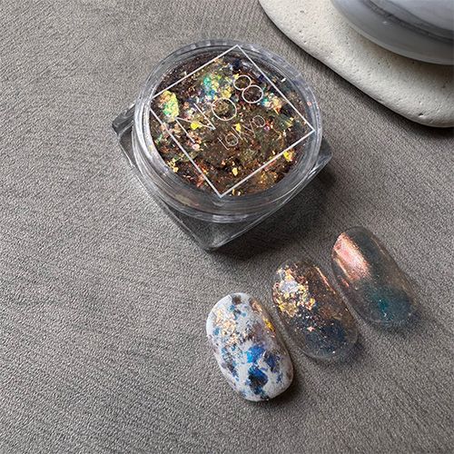 ☆♪フレークスパウダー オレンジ【ゆうパケット】