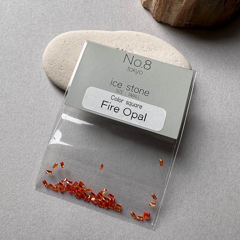 アイスストーン(カラースクエア)ファイアーオパール【お取り寄せ】【ゆうパケット】