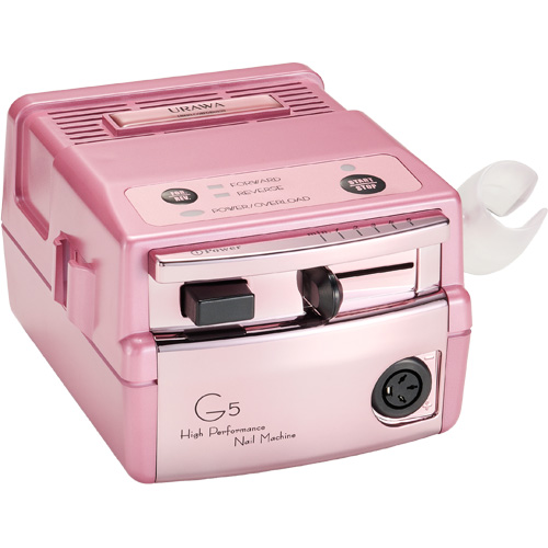 [ネイルNEW]G5 ハイパフォーマンスネイルマシン ピンク[2023新色]【お取り寄せ】