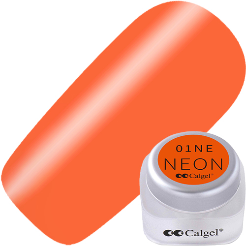 [ネイルNEW]【Limited Neon Collection】カラージェルプラス2.5g CG01NE ネオン オレンジ【お取り寄せ】【ネコポス】