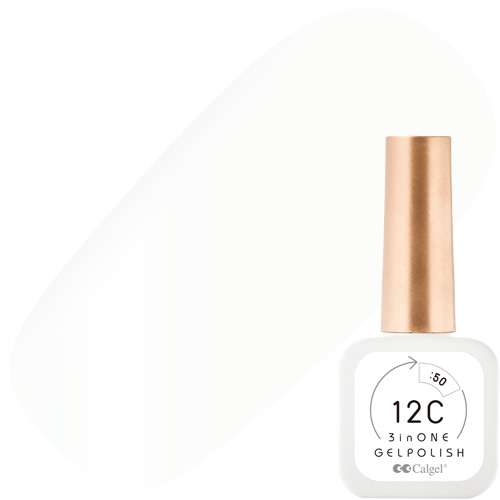 ♪カルジェル 12C ノンワイプ スリーインワン ジェルポリッシュ8ml 50 ダイヤモンドダスト ミズノト