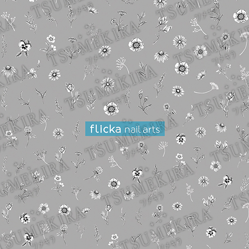 ♪【flicka nail arts プロデュース6】dessin flower(デッサン フラワー)【ネコポス】