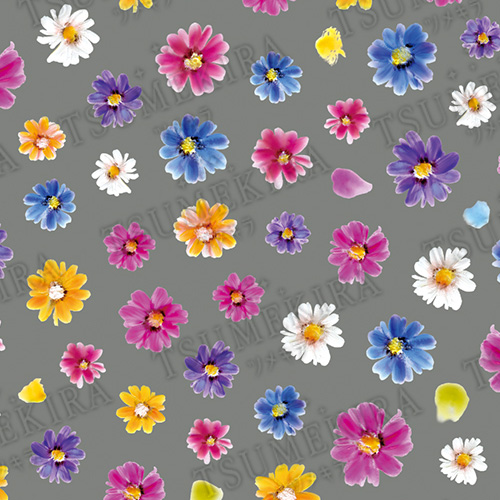 ♪【cranberry nailプロデュース3】Coloful flowers(カラフルフラワーズ)【お取り寄せ】【ネコポス】