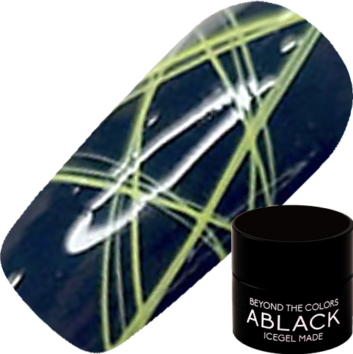 ABLACK シルクジェル3g Si755 ネオンイエローグリーン