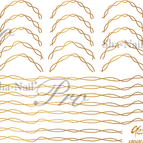 ♪■【plus/岡本瑠美】wave line Gold(ウェーブライン ゴールド)【ネコポス】