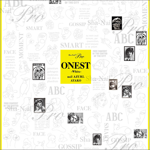 ■[OUTLET]【AYAKO】ONEST(ワンスト) ホワイト【ネコポス】[OUTLETアートまとめ買い対象]