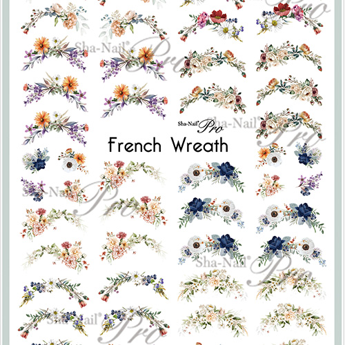 [ネイルNEW]French Wreath/フレンチリース【ネコポス】