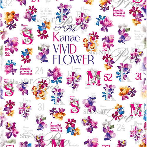 ♪【Kanae先生コラボ】Kanae Vivid Flower/カナエ ビビッドフラワー【お取り寄せ】【ゆうパケット】