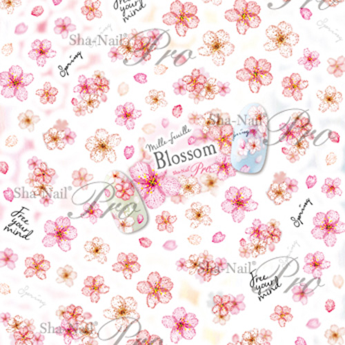 【桜シリーズ】奥ゆきさくら-Mille-feuille blossom-【ネコポス】
