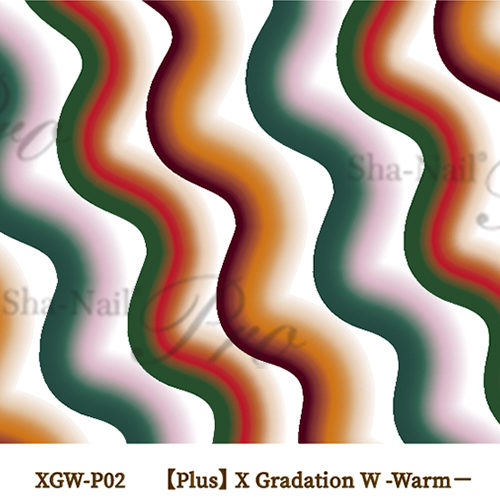 ■[クリアランス]【plus】X Gradation W -Warm-/エックスグラデーション ダブリュー ウォーム【ネコポス】