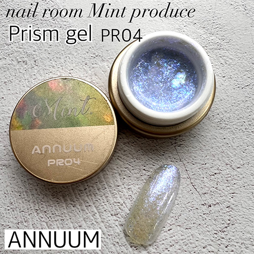 【nail room Mint produce】プリズムジェル3g PR04【ネコポス】