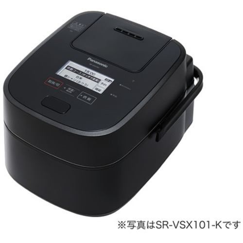 ■スチーム&可変圧力IHジャー炊飯器 ブラック SR-VSX181-K【お取り寄せ】